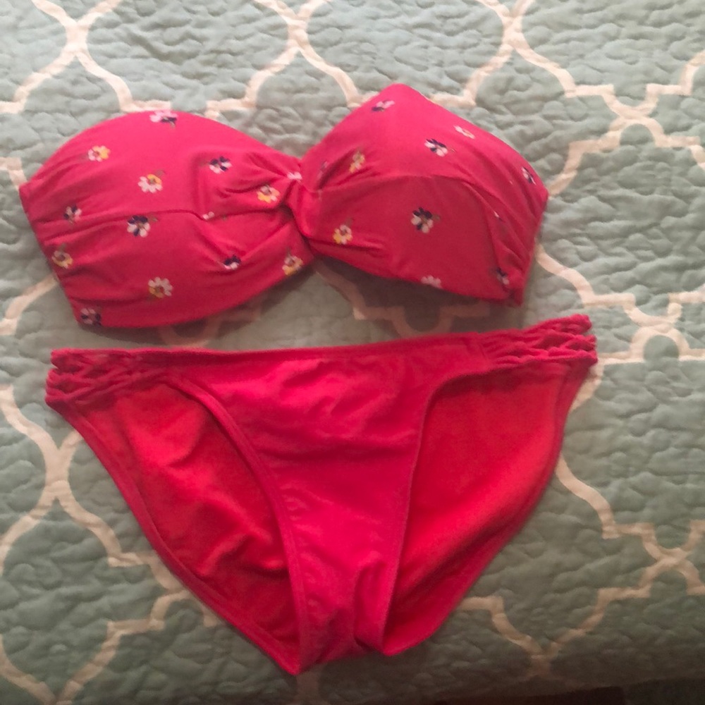 Pink old Navy bathing suit
